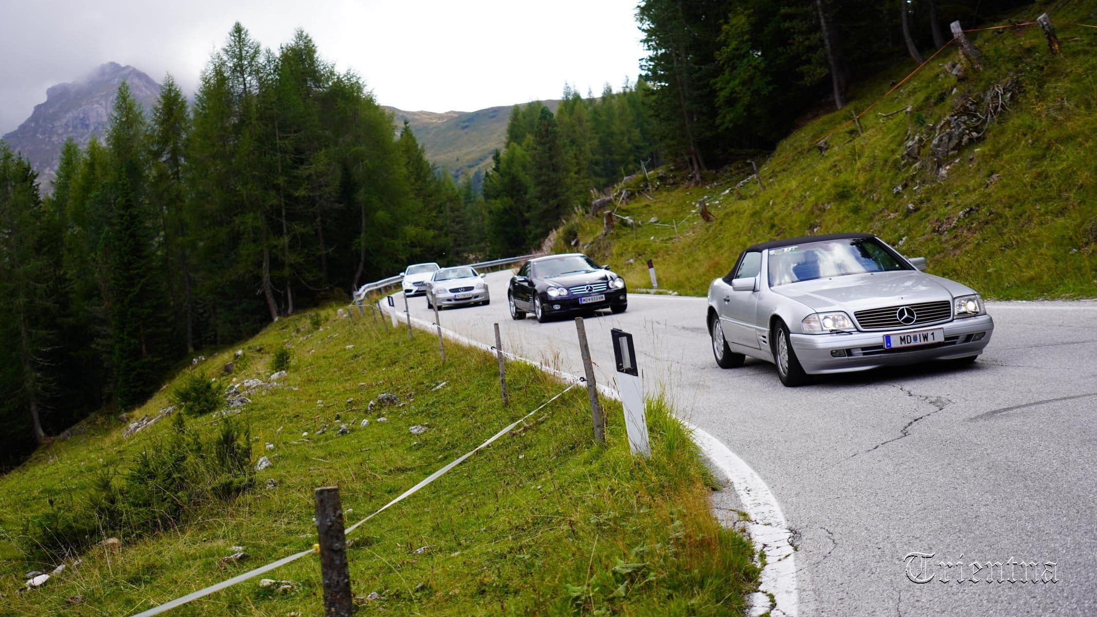 Mercedes-Benz SL Club Austria (365) Mercedes Benz SL Club Austria - Südtirol Dolomiten Touren