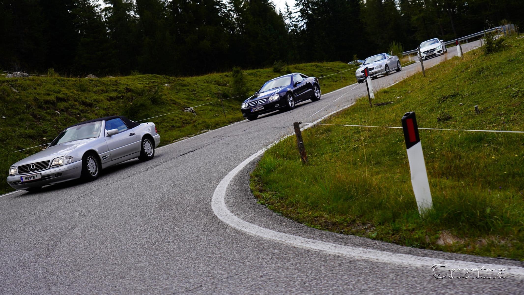 Mercedes-Benz SL Club Austria (367) Mercedes Benz SL Club Austria - Südtirol Dolomiten Touren