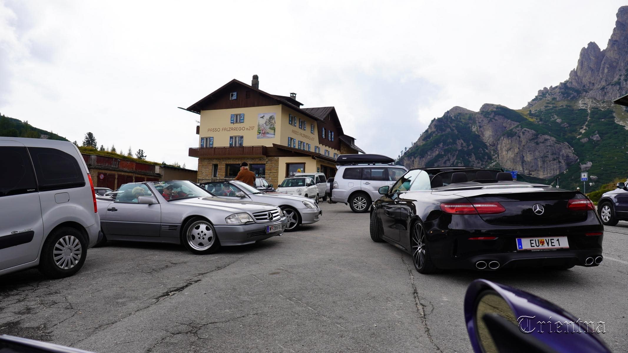 Mercedes-Benz SL Club Austria (501) Mercedes Benz SL Club Austria - Südtirol Dolomiten Touren