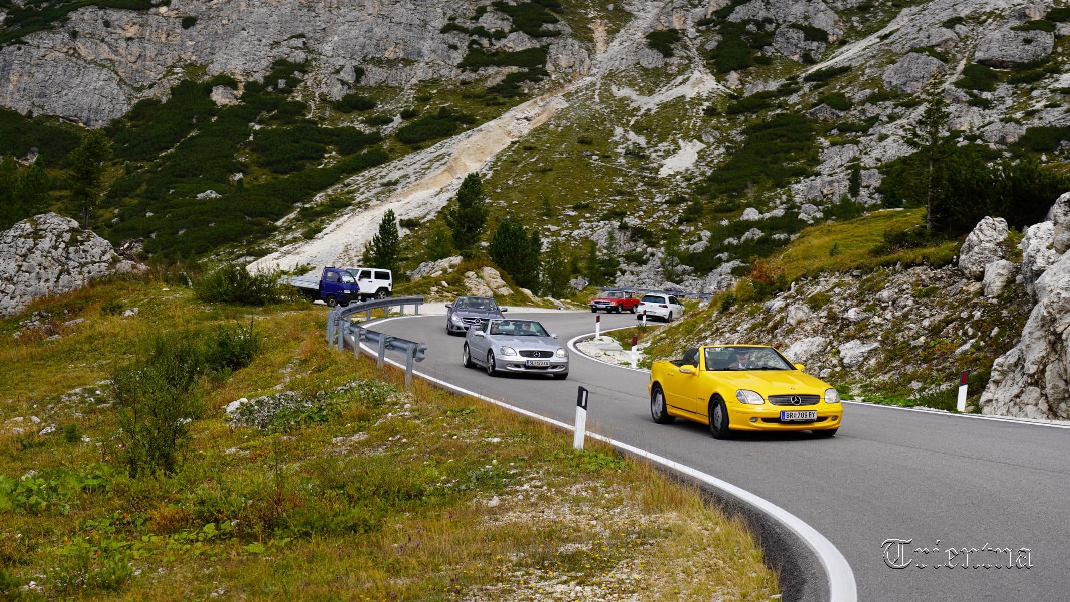 Mercedes Benz SL Club Austria - Südtirol Dolomiten Touren